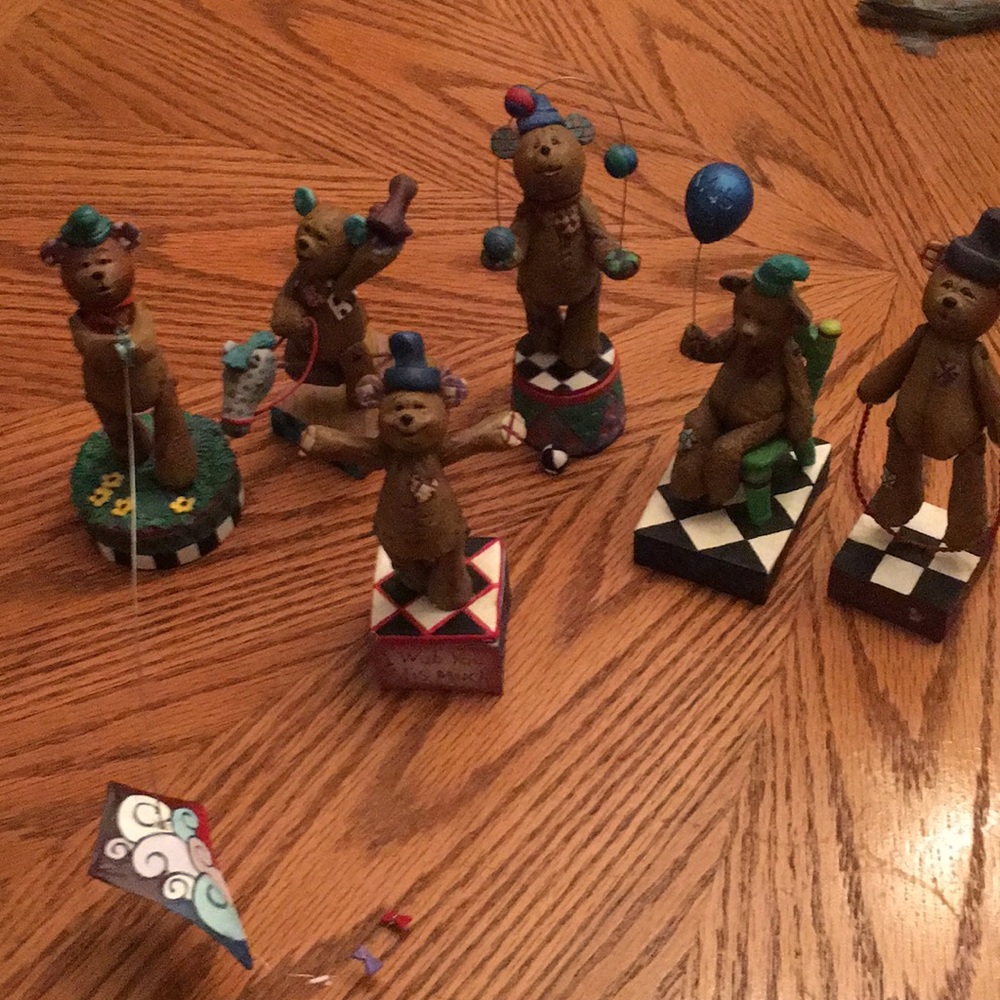 A retired collection of Enesco Bears